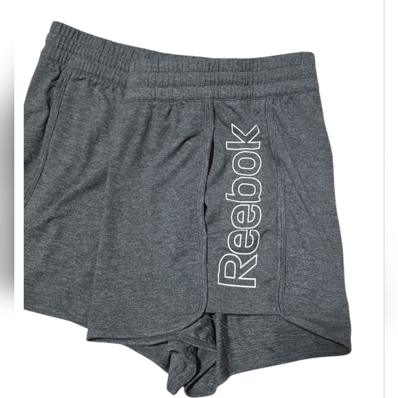 3 For 25 | Reebok Women's Charcoal GRAY Athletic Shorts-XL - Picture 2 of 4